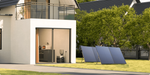 Panneaux solaires rigides EcoFlo 450W : installation jardin